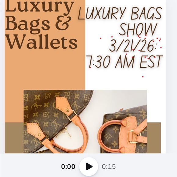 Gucci Handbags - 🍾LIVE SHOW🍾. Luxury Show: Bags & Accessories
